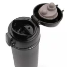 Cana metalica, Everestus, 2707429, Otel, Polipropilena, 300 ml, 6.5x6.5x19xø6.5 cm, Negru