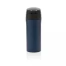 Cana metalica, Everestus, 2707430, Otel, Polipropilena, 300 ml, 6.5x6.5x19xø6.5 cm, Albastru