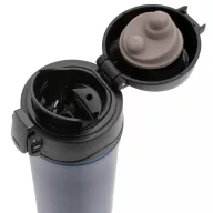   Cana metalica, Everestus, 2707430, Otel, Polipropilena, 300 ml, 6.5x6.5x19xø6.5 cm, Albastru