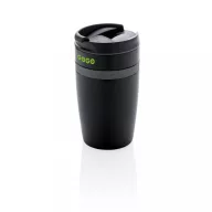   Cana termoizolanta cafea 280 ml, perete dublu, XD, SA, otel inoxidabil, pp, negru