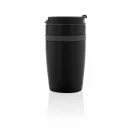 Cana termoizolanta cafea 280 ml, perete dublu, XD, SA, otel inoxidabil, pp, negru