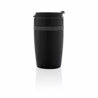   Cana termoizolanta cafea 280 ml, perete dublu, XD, SA, otel inoxidabil, pp, negru