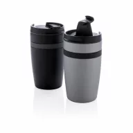   Cana termoizolanta cafea 280 ml, perete dublu, XD, SA, otel inoxidabil, pp, negru