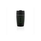 Cana termoizolanta cafea 280 ml, perete dublu, XD, SA, otel inoxidabil, pp, negru