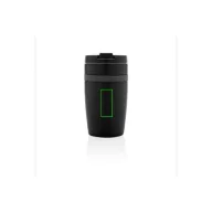   Cana termoizolanta cafea 280 ml, perete dublu, XD, SA, otel inoxidabil, pp, negru