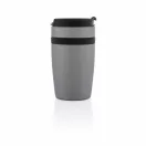 Cana termoizolanta cafea 280 ml, perete dublu, XD, SA, otel inox, pp, argintiu