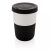 Cana de cafea 380 ml, fara melamina, Everestus, 20IAN351, Plastic, Silicon, Negru