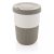 Cana de cafea 380 ml, fara melamina, Everestus, 20IAN354, Plastic, Silicon, Gri