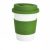 Cana de cafea 350 ml, ecologica, Everestus, EA, pla, silicon, verde