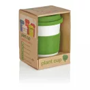 Cana de cafea 350 ml, ecologica, Everestus, EA, pla, silicon, verde
