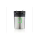 Cana coffee to go 160 ml, perete dublu, XD, CE02, polipropilena, otel inoxidabil, argintiu
