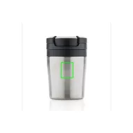   Cana coffee to go 160 ml, perete dublu, XD, CE02, polipropilena, otel inoxidabil, argintiu