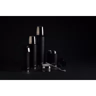   Termos pentru alimente 500 ml, perete dublu, termoizolant, Swiss Peak, EE, otel inoxidabil, negru