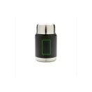 Termos pentru alimente 500 ml, perete dublu, termoizolant, Swiss Peak, EE, otel inoxidabil, negru