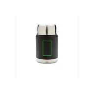   Termos pentru alimente 500 ml, perete dublu, termoizolant, Swiss Peak, EE, otel inoxidabil, negru