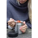 Termos pentru alimente 350 ml, Everestus, VM, otel inoxidabil, pp, argintiu