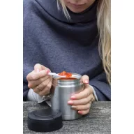  Termos pentru alimente 350 ml, Everestus, VM, otel inoxidabil, pp, argintiu