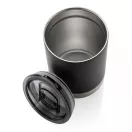 Cana de voiaj, Everestus, 18SEP3160, 360 ml, 8.4x8x12.4x Ø8 cm, Otel, Negru