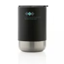 Cana de voiaj, Everestus, 18SEP3160, 360 ml, 8.4x8x12.4x Ø8 cm, Otel, Negru