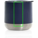 Cana de voiaj 360 ml, 2410E23813, Everestus, 8.4 x 8 x 12.4 x ø 8 cm, Otel, Albastru navy