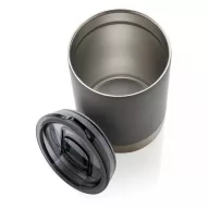   Cana de voiaj, Everestus, 18SEP3159, 360 ml, 8.4x8x12.4x Ø8 cm, Otel, Gri