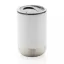 Cana de voiaj, Everestus, 18SEP3163, 360 ml, 8.4x8x12.4x Ø8 cm, Otel, Alb
