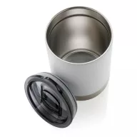   Cana de voiaj, Everestus, 18SEP3163, 360 ml, 8.4x8x12.4x Ø8 cm, Otel, Alb
