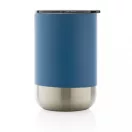Cana de voiaj, Everestus, 18SEP3161, 360 ml, 8.4x8x12.4x Ø8 cm, Otel, Albastru