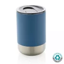 Cana de voiaj, Everestus, 18SEP3161, 360 ml, 8.4x8x12.4x Ø8 cm, Otel, Albastru