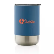   Cana de voiaj, Everestus, 18SEP3161, 360 ml, 8.4x8x12.4x Ø8 cm, Otel, Albastru