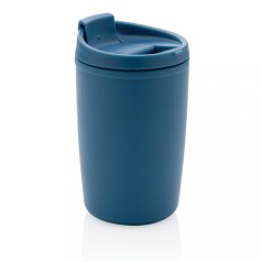   Cana de voiaj, Everestus, 18SEP3124, 300 ml, 8.5x8x13.9x Ø8 cm, Polipropilena, Albastru