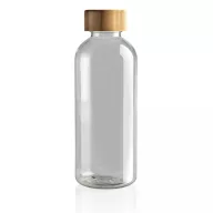   Sticla de apa sport, Everestus, 18SEP3025, 660 ml, 7.4x7.4x20.6x Ø7.4 cm, Rpet, Bambus, Transparent