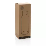  Sticla de apa sport, Everestus, 18SEP3025, 660 ml, 7.4x7.4x20.6x Ø7.4 cm, Rpet, Bambus, Transparent