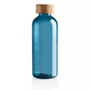 Sticla de apa sport, Everestus, 18SEP3024, 660 ml, 7.4x7.4x20.6x Ø7.4 cm, Rpet, Bambus, Albastru