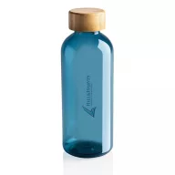   Sticla de apa sport, Everestus, 18SEP3024, 660 ml, 7.4x7.4x20.6x Ø7.4 cm, Rpet, Bambus, Albastru
