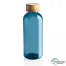 Sticla de apa sport, Everestus, 18SEP3024, 660 ml, 7.4x7.4x20.6x Ø7.4 cm, Rpet, Bambus, Albastru