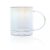 Cana cu perete dublu, Everestus, 18SEP2298, 330 ml, 10.4x Ø8.7 cm, Sticla, Transparent