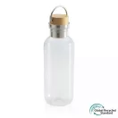 Sticla de apa sport, Everestus, 18SEP3022, 680 ml, 7.5x7.5x22.3x Ø7.5 cm, Rpet, Polipropilena, Transparent