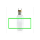 Sticla de apa sport, Everestus, 18SEP3022, 680 ml, 7.5x7.5x22.3x Ø7.5 cm, Rpet, Polipropilena, Transparent