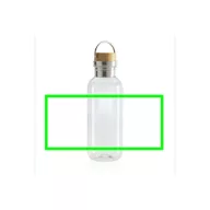   Sticla de apa sport, Everestus, 18SEP3022, 680 ml, 7.5x7.5x22.3x Ø7.5 cm, Rpet, Polipropilena, Transparent
