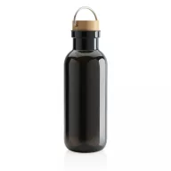   Sticla de apa sport, Everestus, 18SEP3020, 680 ml, 7.5x7.5x22.3x Ø7.5 cm, Rpet, Polipropilena, Negru