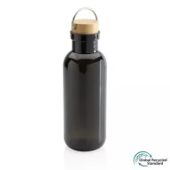   Sticla de apa sport, Everestus, 18SEP3020, 680 ml, 7.5x7.5x22.3x Ø7.5 cm, Rpet, Polipropilena, Negru