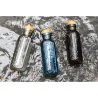   Sticla de apa sport, Everestus, 18SEP3020, 680 ml, 7.5x7.5x22.3x Ø7.5 cm, Rpet, Polipropilena, Negru