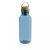 Sticla de apa sport, Everestus, 18SEP3021, 680 ml, 7.5x7.5x22.3x Ø7.5 cm, Rpet, Polipropilena, Albastru