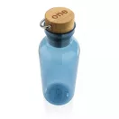Sticla de apa sport, Everestus, 18SEP3021, 680 ml, 7.5x7.5x22.3x Ø7.5 cm, Rpet, Polipropilena, Albastru