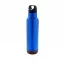 Termos 600 ml, fara scurgeri, cu baza din pluta, Everestus, JU074, otel inoxidabil, albastru