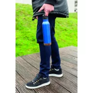   Termos 600 ml, fara scurgeri, cu baza din pluta, Everestus, JU074, otel inoxidabil, albastru
