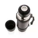 Termos 700 ml cu 2 cani, Swiss Peak, VM, otel inoxidabil, gri