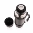 Termos 700 ml cu 2 cani, Swiss Peak, VM, otel inoxidabil, gri