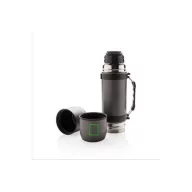   Termos 700 ml cu 2 cani, Swiss Peak, VM, otel inoxidabil, gri